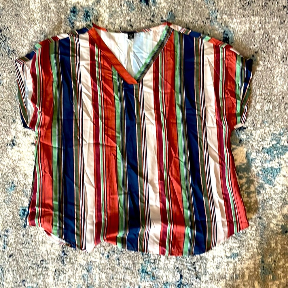 SHEIN blouse, multicolored, size 2XL